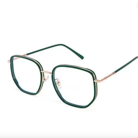 Stylish Green Glasses - Picture 2 of 2